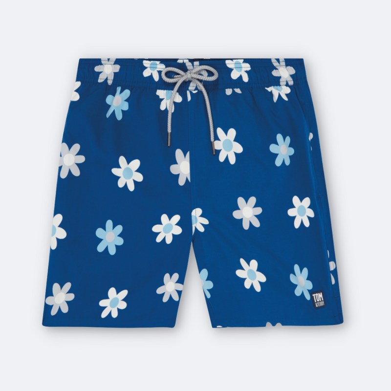 Blue & White Daisies Set